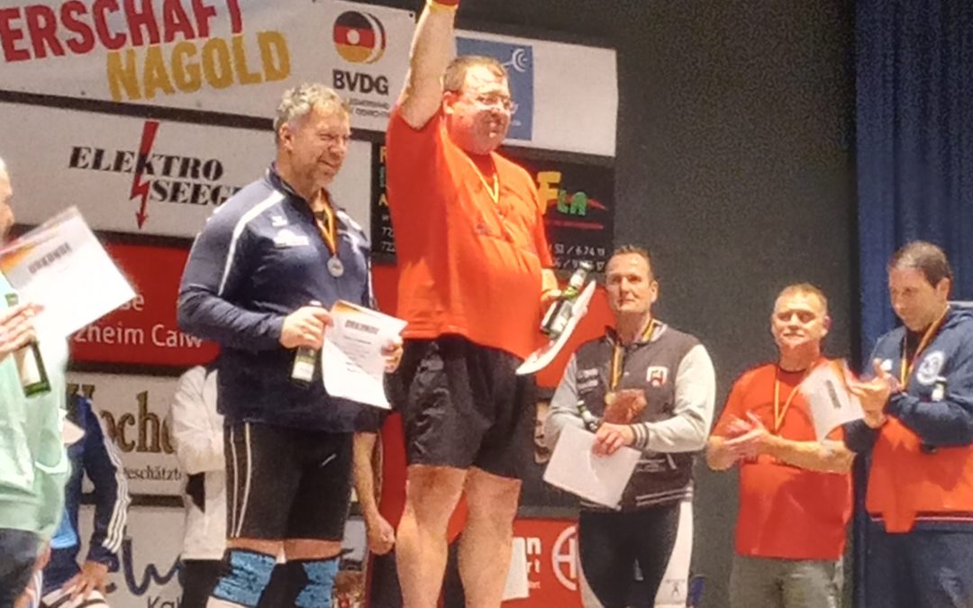 Rudi Klein ist Deutscher Meister im Gewichtheben